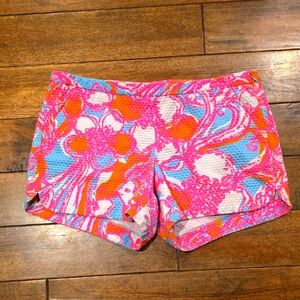 Lilly Pulitzer Women's Floral Adie 4" shorts‎ 6
